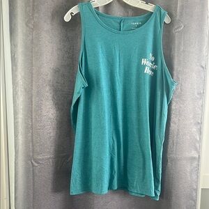 Torrid Teal Sleeveless Women's Top